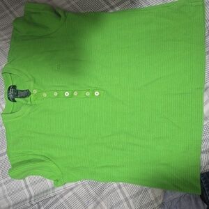 Green shirt